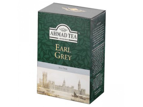 Ahmad Tea Earl grey черный чай с ароматом бергамота 100 г
